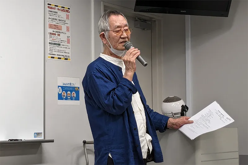 「アニメ演出Ⅲ」にアニメ監督の杉井ギサブローさんがゲスト講師として来校！