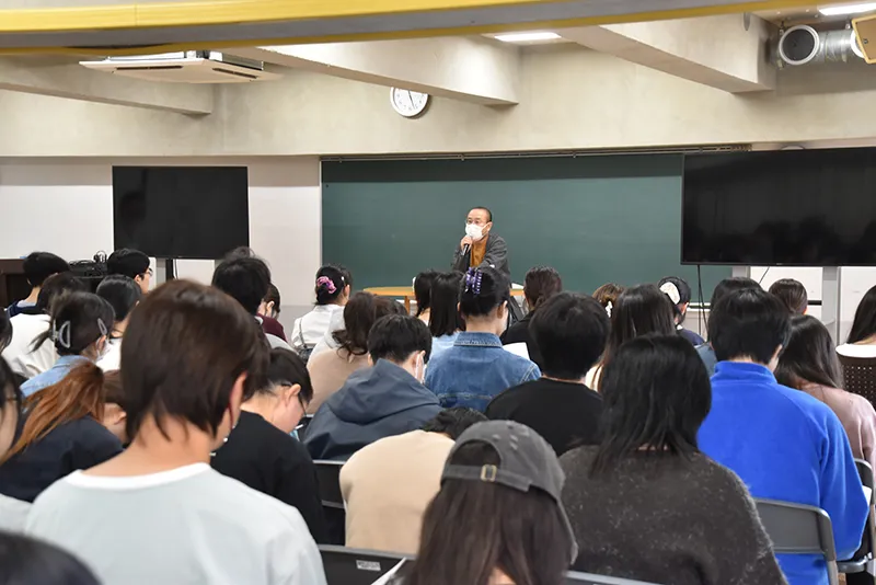 声優科「進路対策講座」で俳協による説明会を実施！